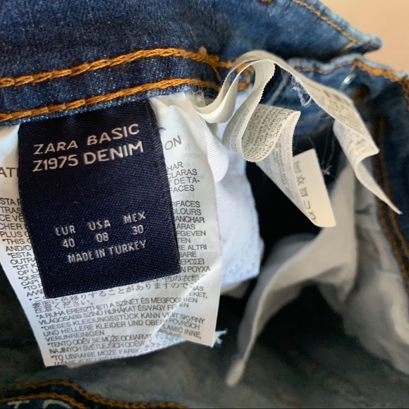 Zara Basic Z1985 Denim Skinny Jeans - Picture 10 of 11